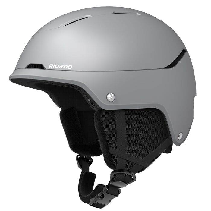 Шолом гірськолижний чоловічий/жіночий/підлітковий Titanium metal ash M, регульований розмір, теплий, з вентиляцією, сумісний з маскою