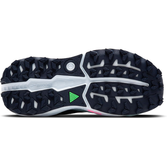 Жіночі кросівки Brooks Caldera 7 Rosa Peacoat Sonniges Limettengrün (40.5 EU)