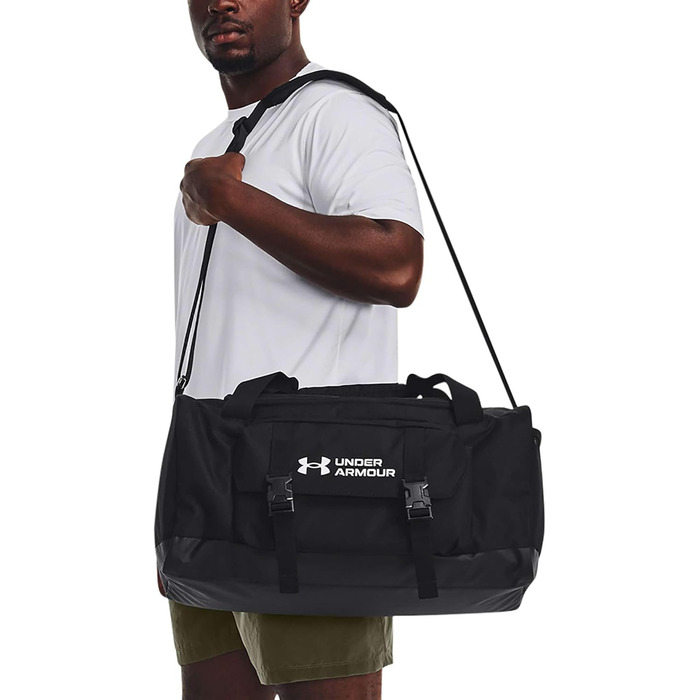 Спортивна сумка Under Armour UA Gametime Duffle SM чорна, унісекс, для тренувань