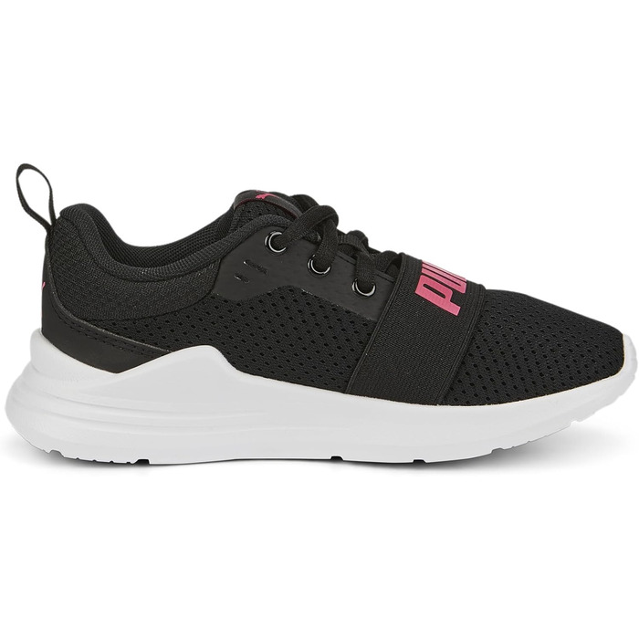 Дитячі кросівки PUMA Wired Run PS - унісекс, чорний/рожевий, 35 EU