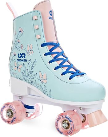 Роликові ковзани для дітей та дорослих, регульовані (35-38, Amara, LED колеса)