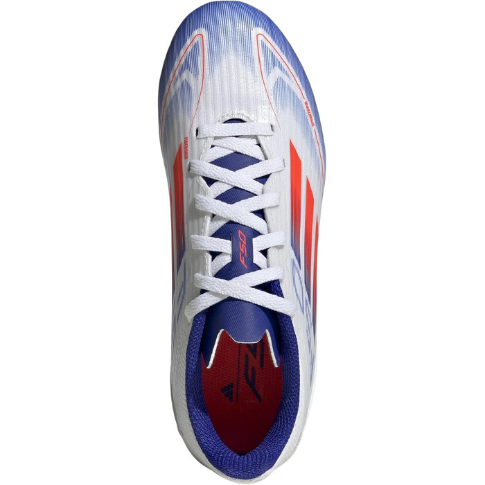 Кросівки футбольні Adidas F50 Pro FG Cloud White/Coral Red/Lucid Blue, 28 EU