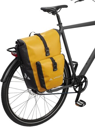 Велосипедна водонепроникна сумка VAUDE Aqua Back Plus Single, 24 л, жовта