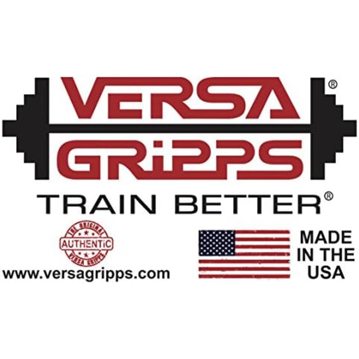 Versa Gripps Classic оригінальні, тренувальні лямки для штанги, синя етикетка, розмір XS (обхват зап'ястя 12,7-15,2 см), вироблено в США