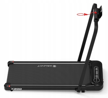 Складана електрична бігова доріжка для дому Halo-Fit X200 з додатком FitShow, 10 км/год
