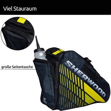 Сумка для ковзанів Sherwood Yellowline: для ковзанів, роликів та хокею (для дорослих та дітей)