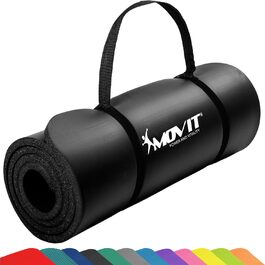 Гімнастичний килимок MOVIT, без фталатів, гіпоалергенний, для дому та подорожей, 3 розміри, 12 кольорів