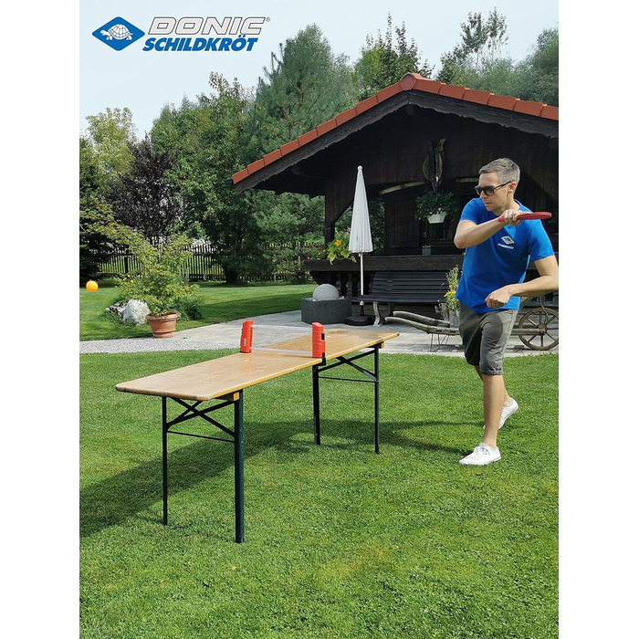 Набір для настільного тенісу Donic-Schildkröt Outdoor з сіткою, універсальний розмір