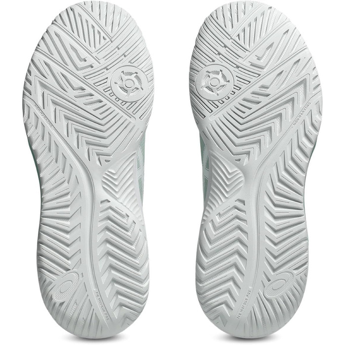 Жіночі тенісні кросівки ASICS Dedicate 8 Біло-срібні (37.5 EU, Lichen Rock White)