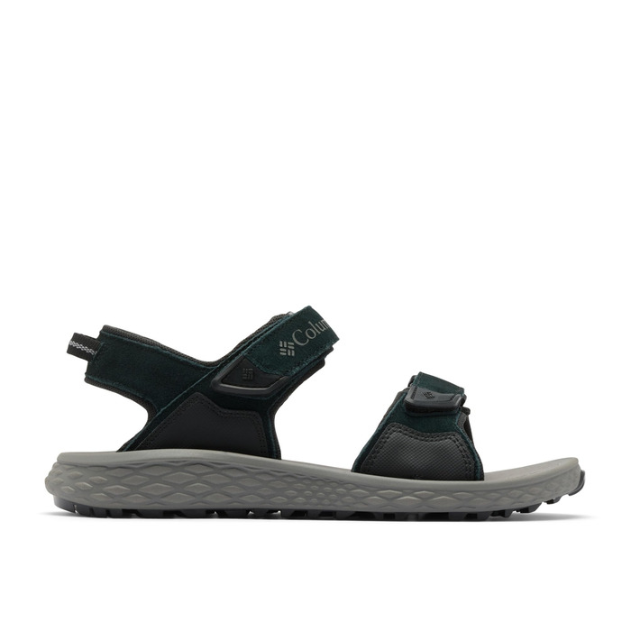 Columbia Konos Hiker 2-Strap: Чоловічі трекінгові сандалі, 48 EU, Black Titanium II