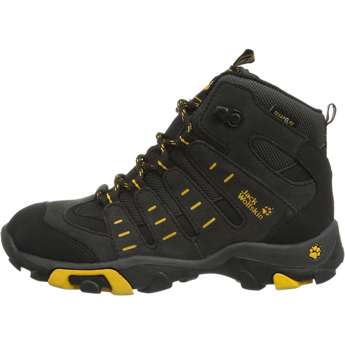 Черевики для хлопчиків Jack Wolfskin Rascal Texapore - трекінгові та для прогулянок, сірі, 33 EU