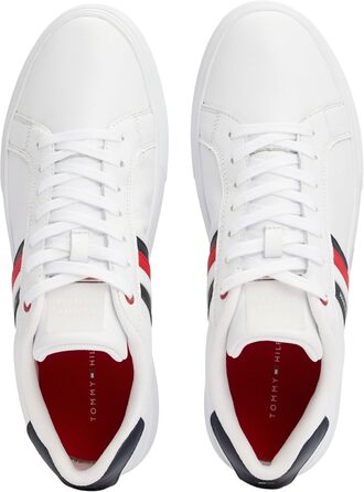 Чоловічі кросівки Tommy Hilfiger Essential Leather Cupsole, білі, 43 EU