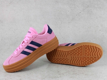 Кросівки Adidas VL Court Bold Samba JI1789 рожеві на платформі