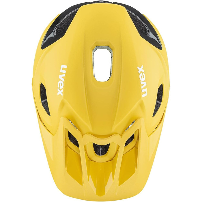 Велошолом UVEX Quatro Integrale для MTB, легкий, регульований, чорний матовий, 56-61 см
