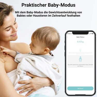 Вага для вимірювання жиру в тілі з аналізом складу тіла, цифрова Bluetooth вага з функцією додатку, вага з вимірюванням складу тіла, темно-синій колір