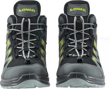 Черевики LOWA Innox EVO GTX QC JR - дитячі, водонепроникні, 23 EU, графіт/авокадо