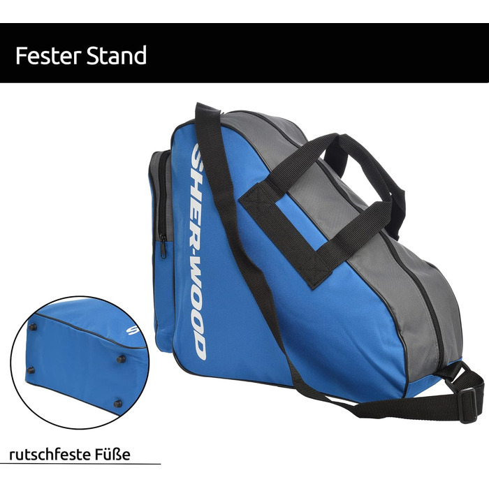 Сумка для ковзанів Sherwood: для ковзанів, роликів та хокею (Marine)