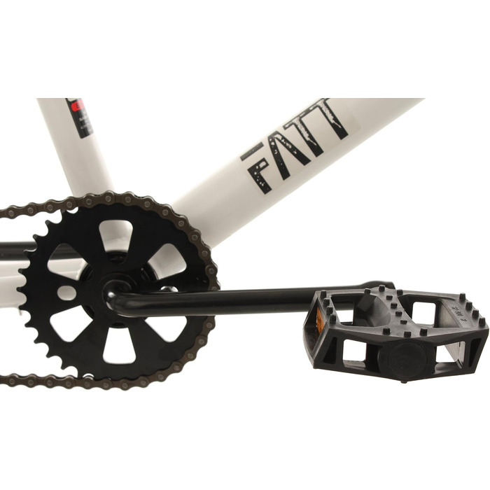 Велосипед BMX KS Cycling Freestyle Fatt 20 дюймів, білий