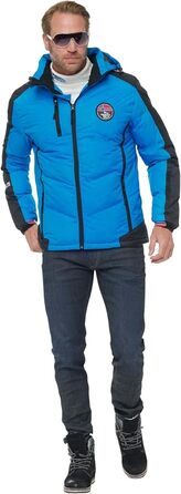 Чоловіча лижна куртка Nebulus Skijacke SKIBRÖK, світло-блакитна