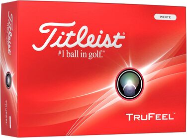 М'ячі для гольфу Titleist TruFeel, 12 шт., преміум якість