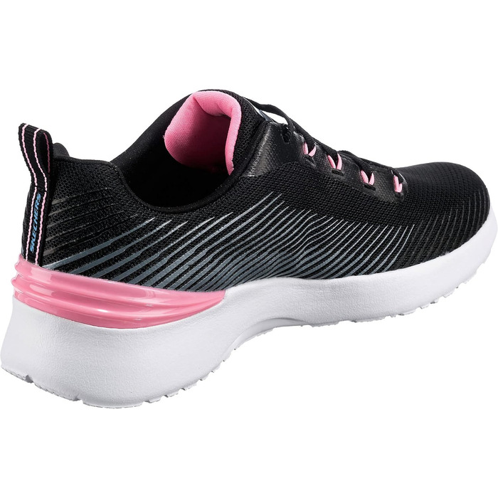 Чоловічі кросівки Skechers Skech-air Dynamight Winly, чорний меш з рожевим оздобленням (42 EU)