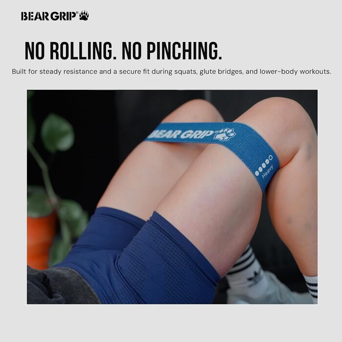 Стрічки для підтягувань Bear Grip: для йоги, мобільності, кросфіту, багатокольорові
