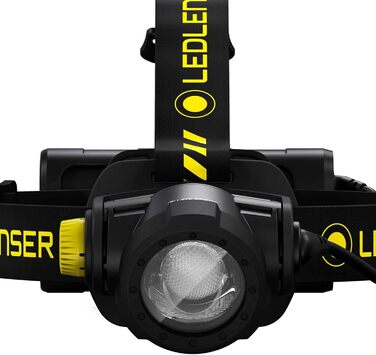 Ліхтар налобний Ledlenser H15R Work чорного кольору, універсальний розмір