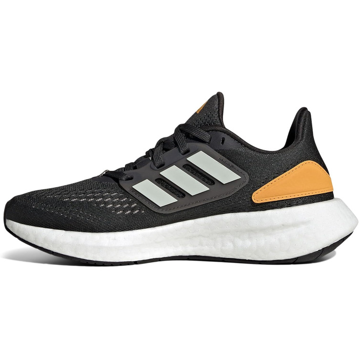 Кросівки Adidas Pureboost 22 для дітей (8-12 років) – Carbon Wonder Silver Yellow (Прелюблєд)