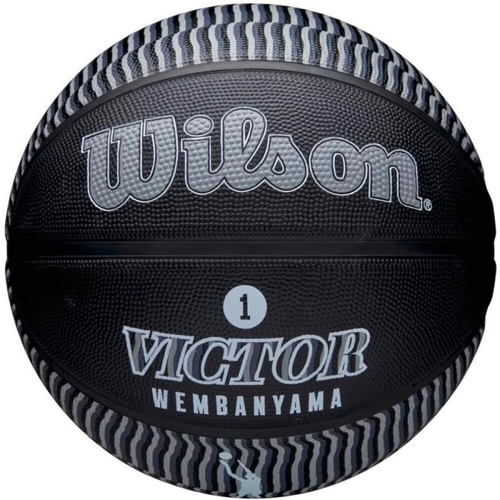 Баскетбольний м’яч Wilson WZ3017801XB, розмір 7, чорний, для дорослих