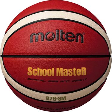 Баскетбольний м'яч Molten School Master розмір 6 для тренувань