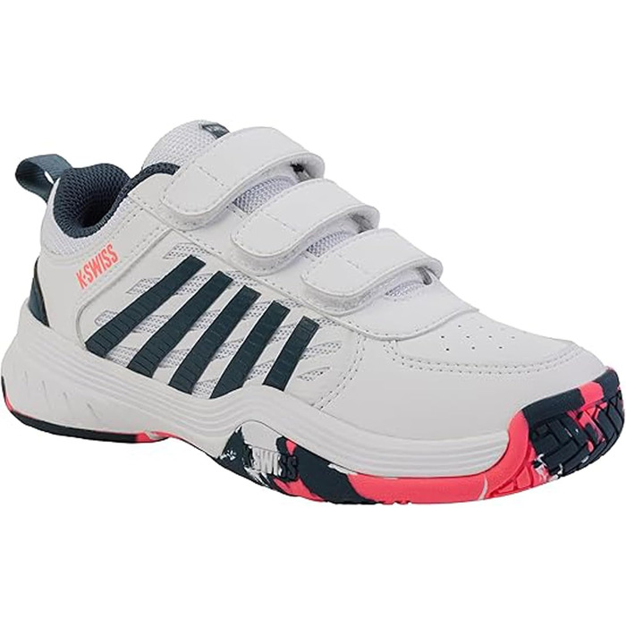 Кросівки для тенісу K-Swiss Kinder Court Express 2 Strap, білі, розмір 32 EU
