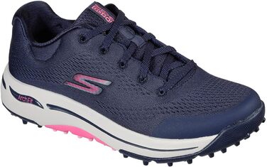 Жіночі гольф-кеди Skechers Go Golf Arch Fit - комфортні, з підтримкою стопи, Navy Pink