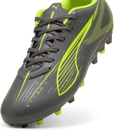 Дитячі футбольні бутси PUMA Ultra 5 Play Mg Jr - Матовий срібно-жовтий, 34.5 EU