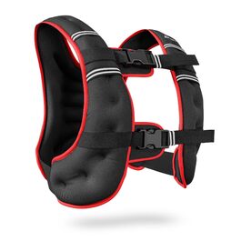 Утяжелитель Hop-Sport для бігу та силових тренувань 10 кг, неопрен з піщаним наповнювачем, світловідбиваючі смуги