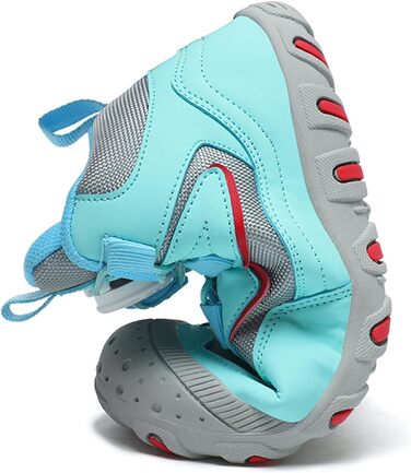 Дитячі трекінгові черевики Kinder: водонепроникні, зручні, дихаючі, антиковзаючі, розміри 27-37, блакитні