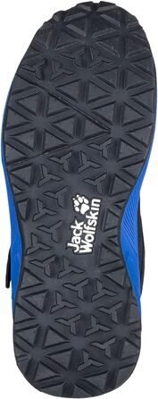 Черевики дитячі Jack Wolfskin Woodland Texapore Mid Vc K, 26 EU, темно-синій/червоний