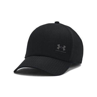 Чоловічий спортивний капелюх Under Armour Iso-Chill ArmourVent Stretch Fit, чорний, один розмір