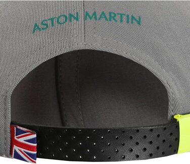 Кепка F1 Aston Martin Sebastian Vettel, сіра, дорослий розмір (універсальний)