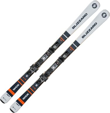 Льодоступи для фріраїду Blizzard WCX - повний камбер та рокер - з кріпленнями TLT10 Demo Z3-10 - для досвідчених та хороших лижників - слаломні лижі для підготовлених трас