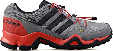 Дитячі трекінгові черевики Adidas Terrex Gore-Tex сірого кольору, 28 EU