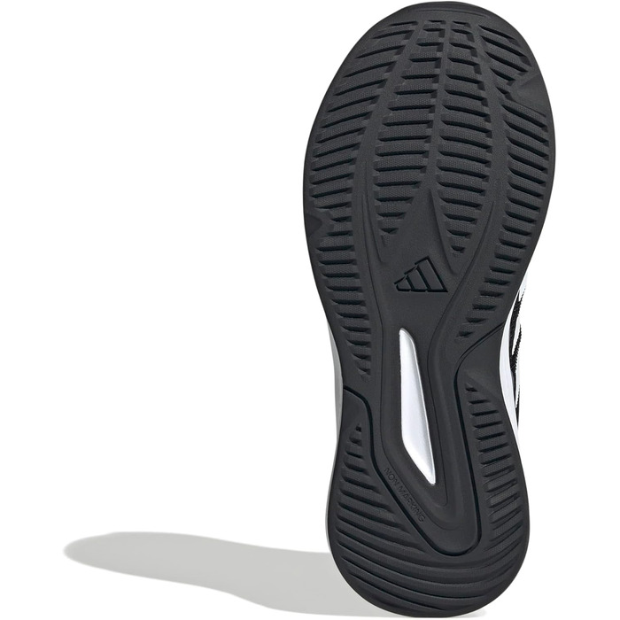 Дитячі кросівки Adidas Fortarun 4.0 для дітей, розмір 36 2/3 EU, чорний, білий, карбон