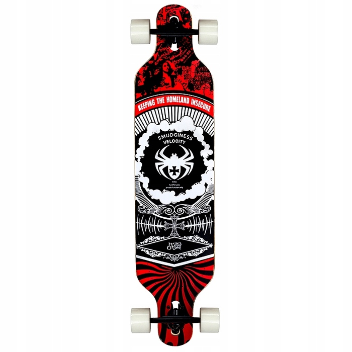 Лонгборд Nils Extreme Homeland Pająk, дерев'яний, підшипники ABEC-9