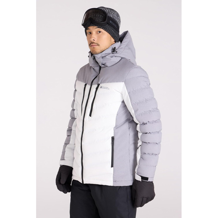 Спортивна куртка Mountain Warehouse Vulcan III для чоловіків (XL, білий)