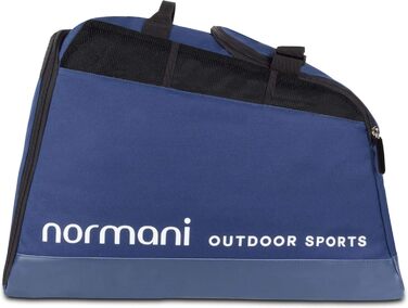 Сумка для лижних черевиків normani Mountain DEPO 45 л з відділенням для шолома, для хард/софтбутів або роликів, темно-синя