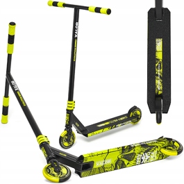 Трюковий самокат Stunt RAVEN Evolution Xalor Lime 120 мм HIC