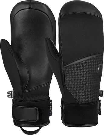 Жіночі рукавиці Reusch Mara R-Tex XT Extra Warm, водонепроникні, дихаючі, чорні/білі, розмір 7.5