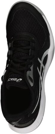 Волейбольне взуття ASICS Upcourt 5 для жінок, білий, бірюзовий, 40 EU (44.5 EU, чорний, чисте срібло)