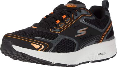 Чоловічі кросівки Skechers Go Run Consistent 220034-BKOR, чорні, для бігу та спорту, 44 EU