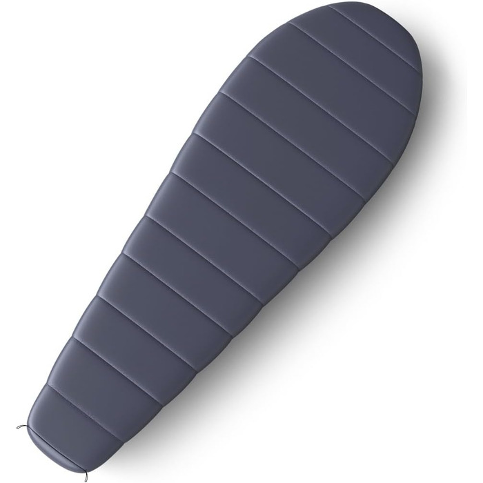 Спальник Husky Mantilla 3-сезонний, темно-синій 200x85 см для кемпінгу, трекінгу та активного відпочинку
