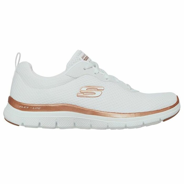 Жіночі кросівки SKECHERS Flex Appeal 4.0 Brilliant View, білі, 38 EU